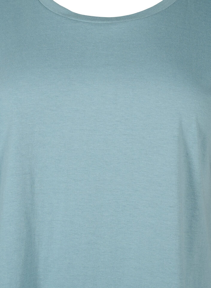 2-pack kortermede T-skjorter, Bl&aring;, Packshot image number 4