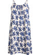 Midi strap dress in organic cotton, Hvit, Packshot image number 0