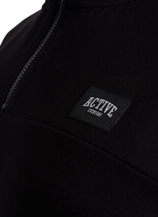 Kjole med høy hals, Black, Packshot image number 2