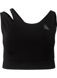 Sports-BH med utskjært parti, Black