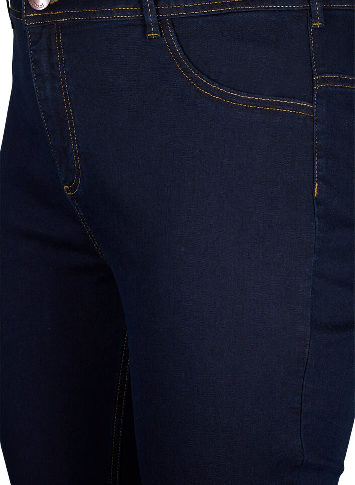 Super slim Amy jeans med høyt liv, Blå, Packshot image number 2