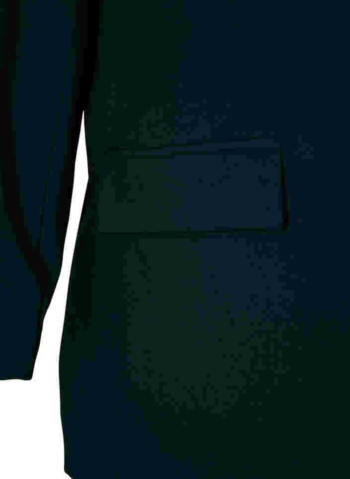 Klassisk blazer med lommer, Scarab, Packshot image number 3