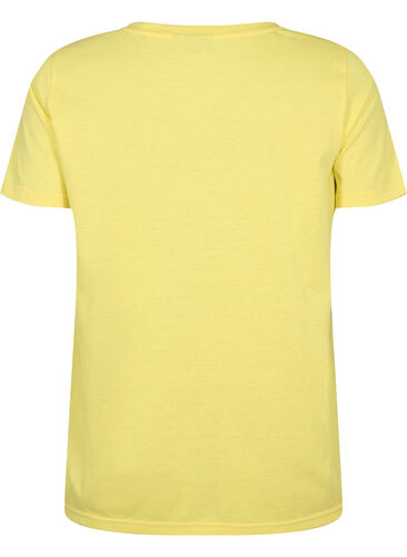 Kortermet T-skjorte med V-hals, Illuminating, Packshot image number 1