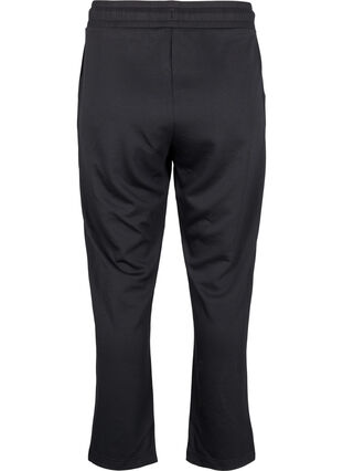 Zizzi Joggebukse med lommer og høy midje, Svart, Packshot image number 1