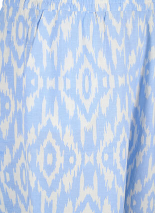 Mønstret bukse med lin, Serenity AOP, Packshot image number 2
