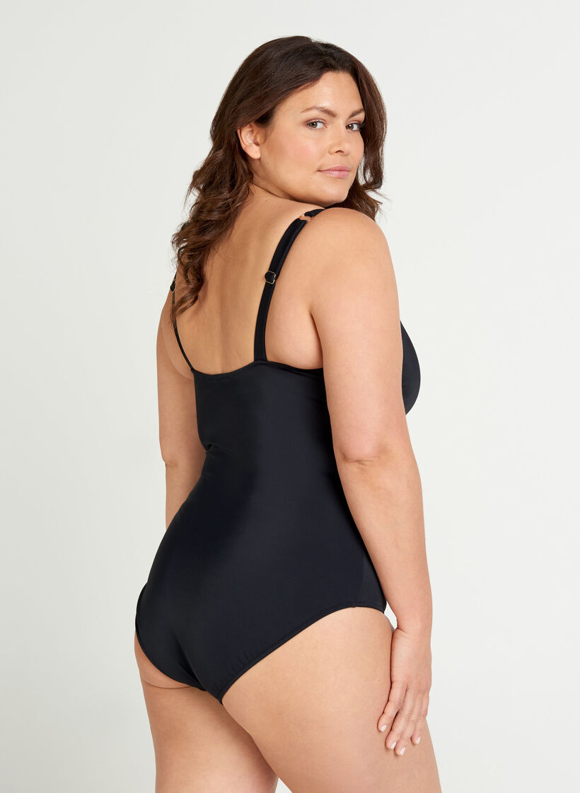 Badedrakt, Black, Model image number 1