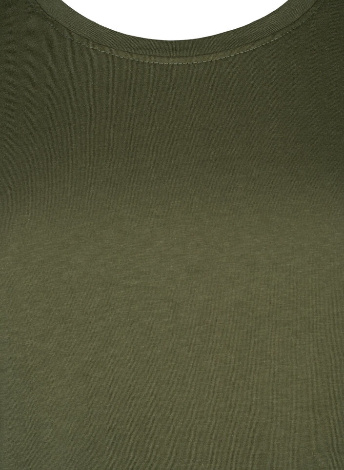 FLASH - T-skjorte med rund hals, Olivie Night, Packshot image number 2