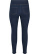 Elastiske jeggings med høy midje, Blå, Packshot image number 1