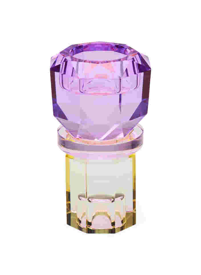 Lysestake i krystall, Butter/Violet, Packshot image number 1