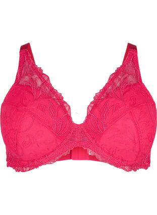 Zizzi Vattert blonde-BH med spiler, Love Potion, Packshot image number 0