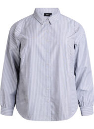 Stripete skjorte med nagler, Svart