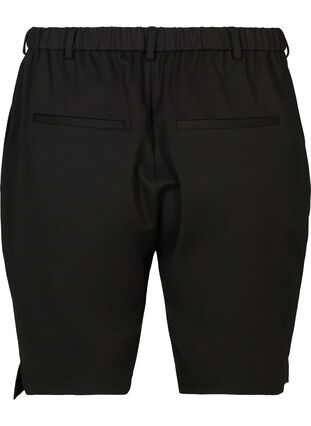 Maddison-shorts med slit, Black, Packshot image number 1