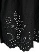 Bluse i viskose med engelsk broderi, Black, Packshot image number 3