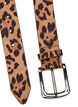 Belte med leopardmønster, Brun, Packshot image number 2