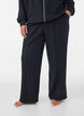 Loose fit jerseybukser med h&oslash;y midje og lommer, Svart, Model image number 2