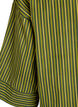 Loose fit stripete skjorte med 3/4-ermer, Gr&oslash;nn, Packshot image number 3