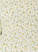 Blomstrete sommerkjole i viskose, Hvit, Packshot image number 2