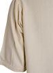 Viskose bluse med 1/2 ermer, Beige, Packshot image number 3