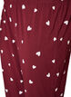 Pyjamasbukser med trykk, R&oslash;d, Packshot image number 2