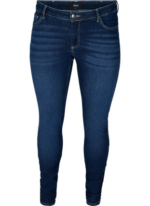 Sanna jeans , Dark blue denim, Packshot image number 0