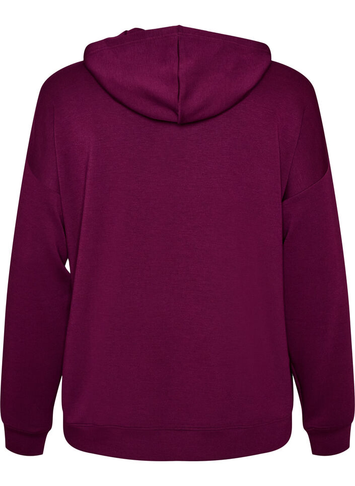 Jersey hettegenser, Lilla, Packshot image number 1