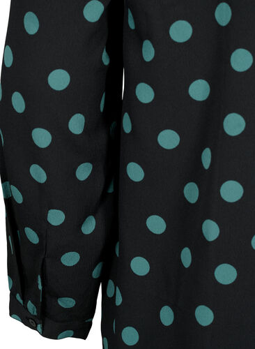 FLASH - bluse med lange ermer og trykk, Dot, Packshot image number 3