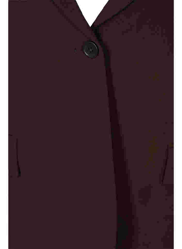 Klassisk blazer med lommer, Java, Packshot image number 3