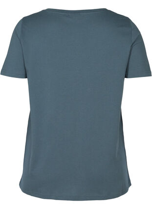 T-skjorte med trykk, Dark Grey w. Eagle , Packshot image number 1