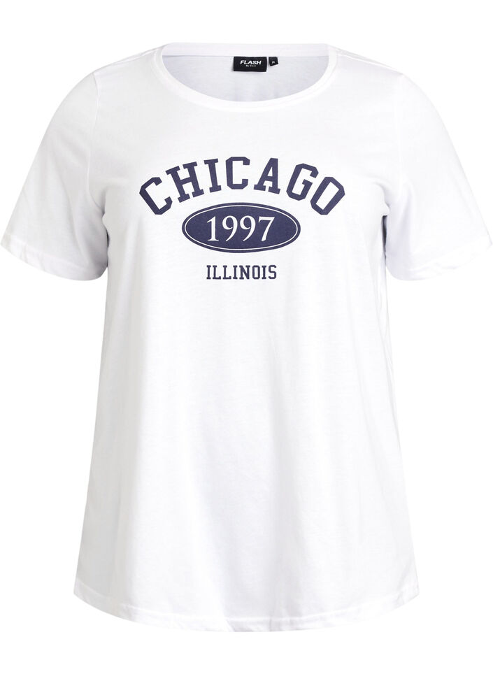 FLASH - T-skjorte med motiv, Hvit, Packshot image number 0