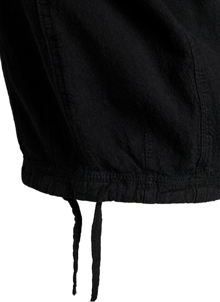 Capribukser i bomull, Svart, Packshot image number 3