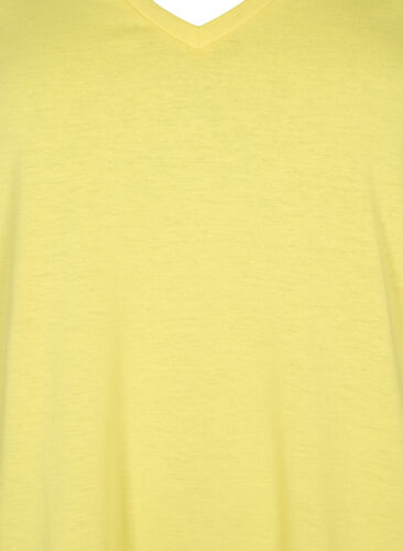 Kortermet T-skjorte med V-hals, Illuminating, Packshot image number 2