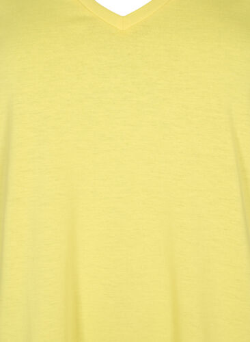 Kortermet T-skjorte med V-hals, Illuminating, Packshot image number 2