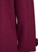 Kort k&aring;pe med dobbeltradede knapper, R&oslash;d, Packshot image number 3