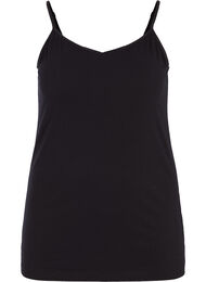 Basistopp i bomull, Black