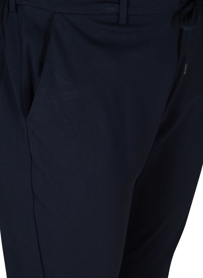 Cropped Maddison bukser, Bl&aring;, Packshot image number 2
