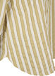 Ledig skjorte med striper, Grønn, Packshot image number 3