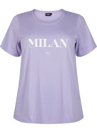 FLASH - T-skjorte med motiv, Lavender