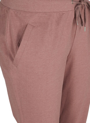 Bukser med lommer, Rose Taupe Melange, Packshot image number 2