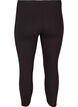 Basis 3/4 leggings med rynkedetaljer, Svart, Packshot image number 1