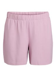 FLASH - L&oslash;stsittende shorts med lommer, Rosa
