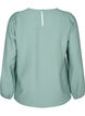 Bluse i viskose med heklede detaljer, Chinois Green, Packshot image number 1