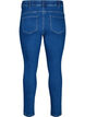 Jeggings med h&oslash;y midje, Bl&aring;, Packshot image number 1