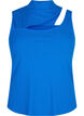 Ribbet topp med utskåret parti, Princess Blue, Packshot image number 0