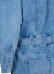 Jumpsuit i langermet denim, Light Blue Denim, Packshot image number 4