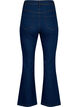 H&oslash;ytlivs jeans med bootcut, Bl&aring;, Packshot image number 1