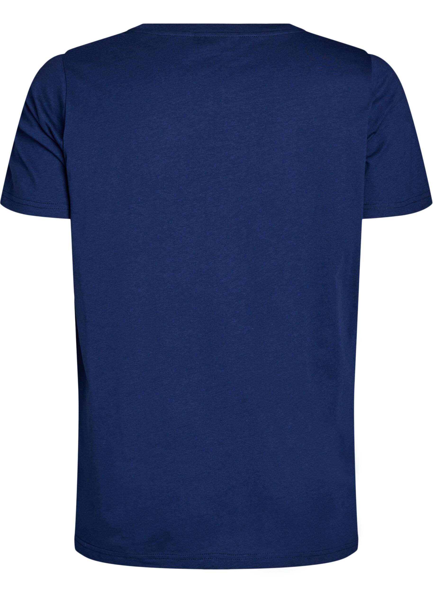 Zizzi T-skjorte med jordb&aelig;rbroderi, Naval A. W. Berry, Packshot image number 1