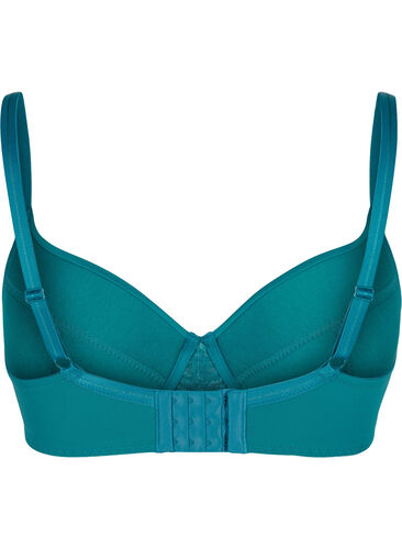 Blonde-BH med bøyle og vattering, Green-Blue Slate, Packshot image number 1