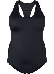 Sportsbadedrakt med racerback, Black