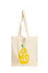Tote bag med trykk, Gul, Packshot image number 0