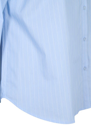 FLASH - Nålestripet skjorte, Light Blue Stripe, Packshot image number 3